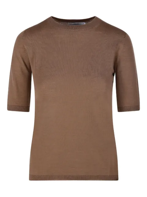 Max Mara Camiseta gola redonda com mangas curtas