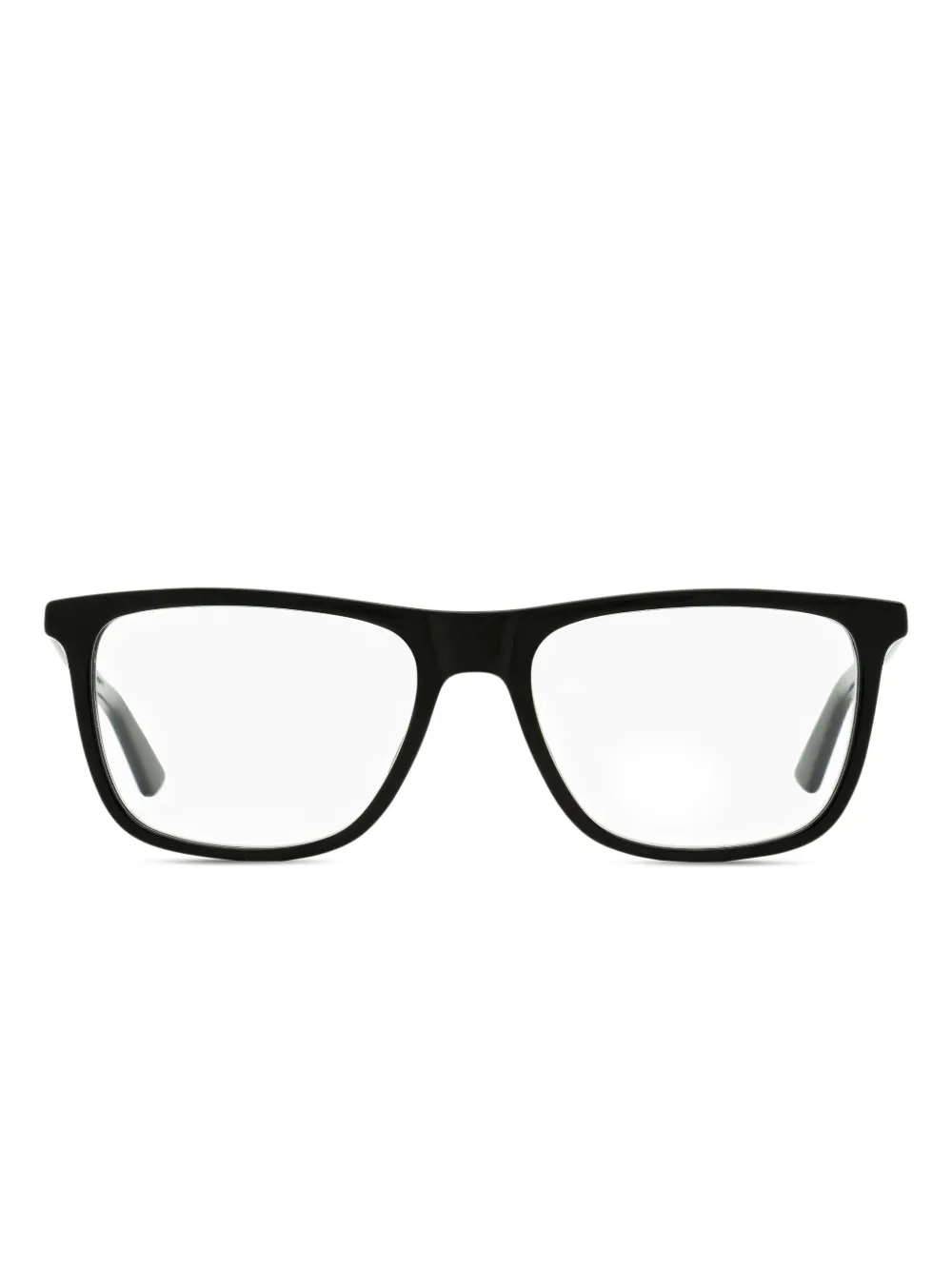 Gucci Eyewear rectangular-frame glasses - ブラック Gucci Eyewear rectangular-frame glasses - ブラック
