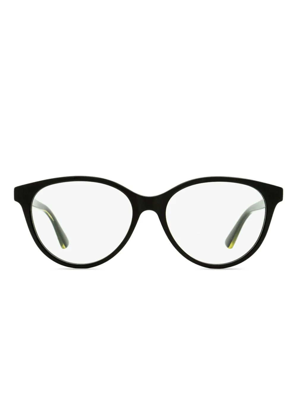 Gucci Eyewear cat-eye glasses - ブラック Gucci Eyewear cat-eye glasses - ブラック