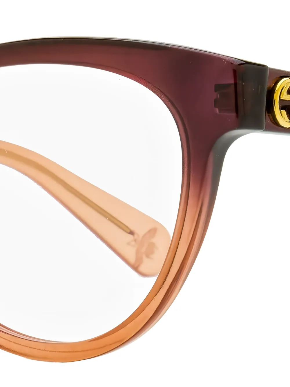 Gucci Eyewear cat-eye glasses Rood