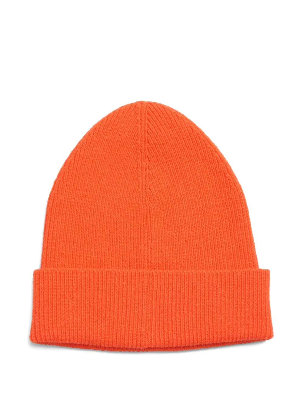 Marc Jacobs The Joy geribbelde muts met logo - Oranje