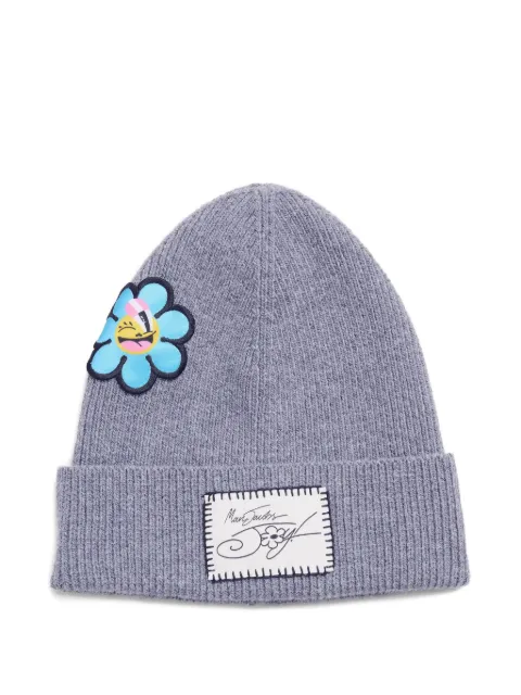 Marc Jacobs The Joy flower-embellished beanie hat