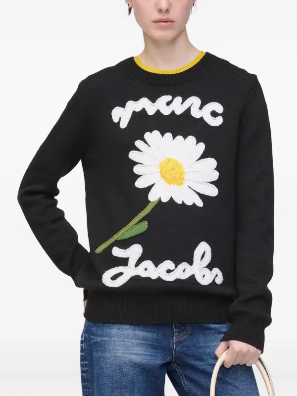 Marc Jacobs Marc Is Joy Sweater | Black | FARFETCH