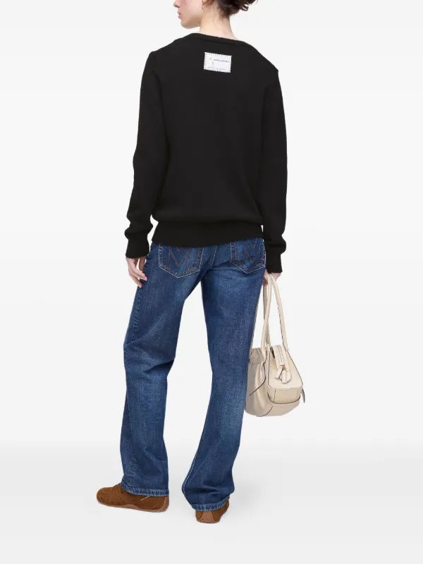 Marc Jacobs Marc Is Joy Sweater | Black | FARFETCH