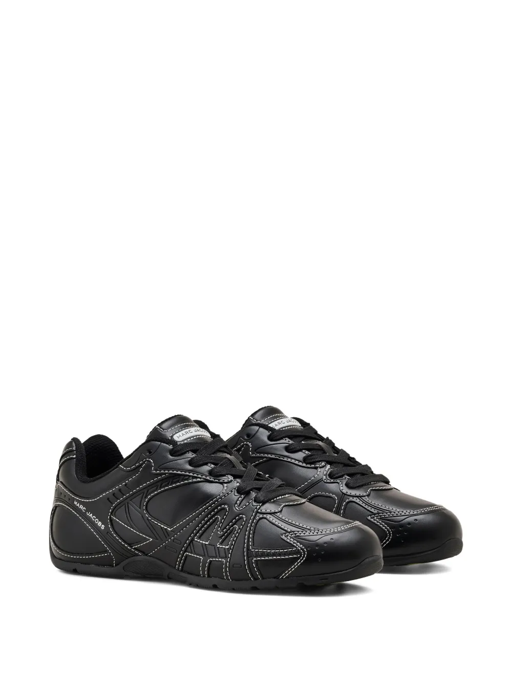 Marc Jacobs The Stitched 72 lace-up sneakers - Zwart