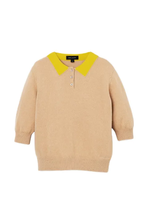 Marc Jacobs playera tipo polo con cuello en contraste