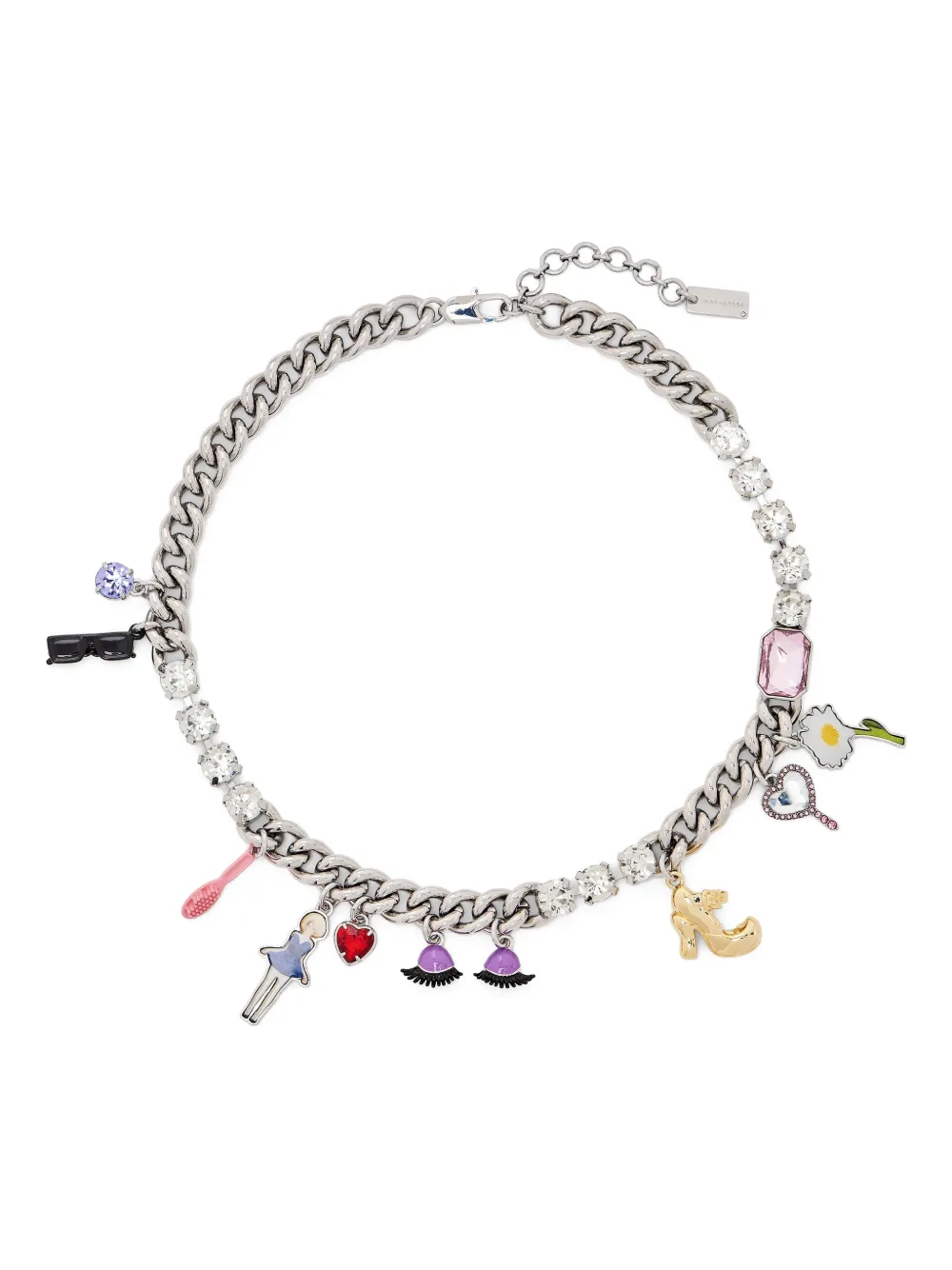 Marc Jacobs The Dollhouse charm necklace | Silver | Image 1