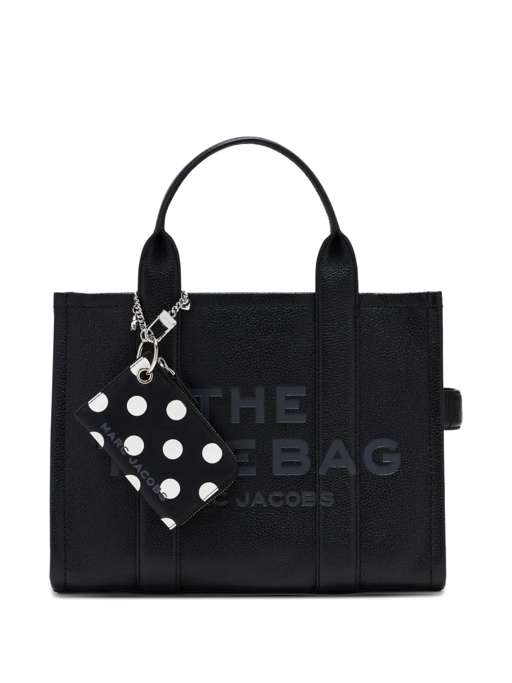Marc Jacobs The Dots Chain-strap Bag Charm In Black