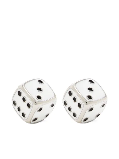 Marc Jacobs X Derrick Adams Dice earrings