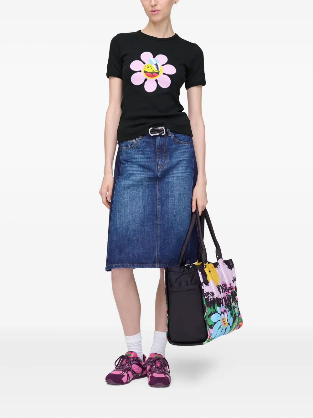 Marc Jacobs flower-embellished tee | T-Shirts & Jersey Shirts | Image 2