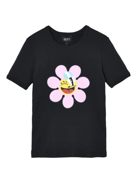 Marc Jacobs flower-embellished tee
