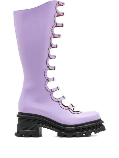 Marc Jacobs xDR. Martens The Kiki Stiefel mit Cut-Out 160mm