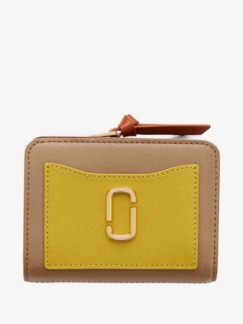 Marc Jacobs zip-fastening logo-compact wallet