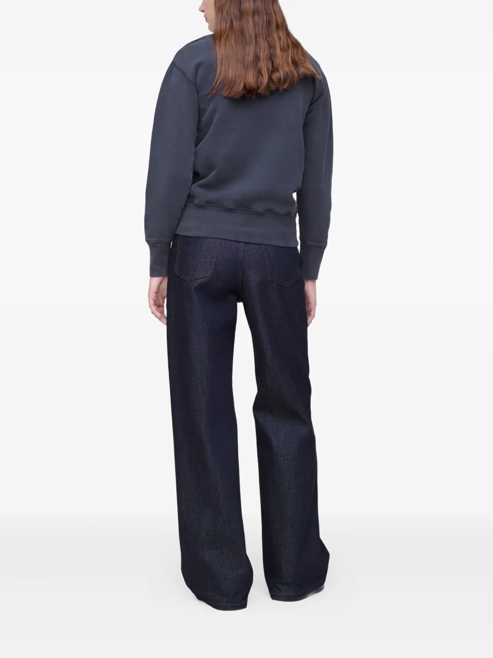 Marc Jacobs The Elisabeth Embroidered Jeans In Blue