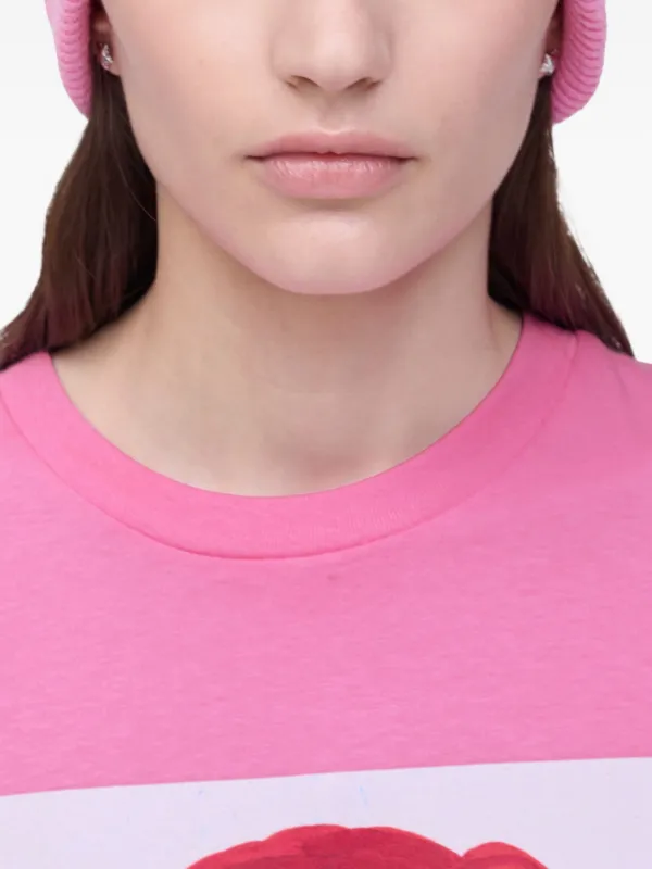 Marc Jacobs logo-patch Beanie | Pink | FARFETCH