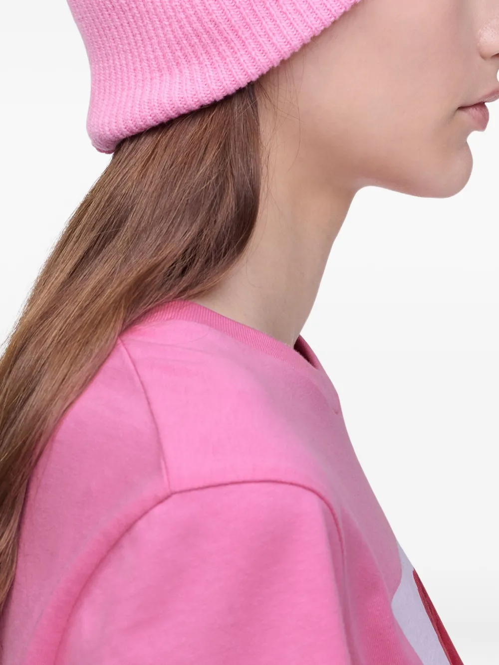 Marc Jacobs Muts met logopatch Roze