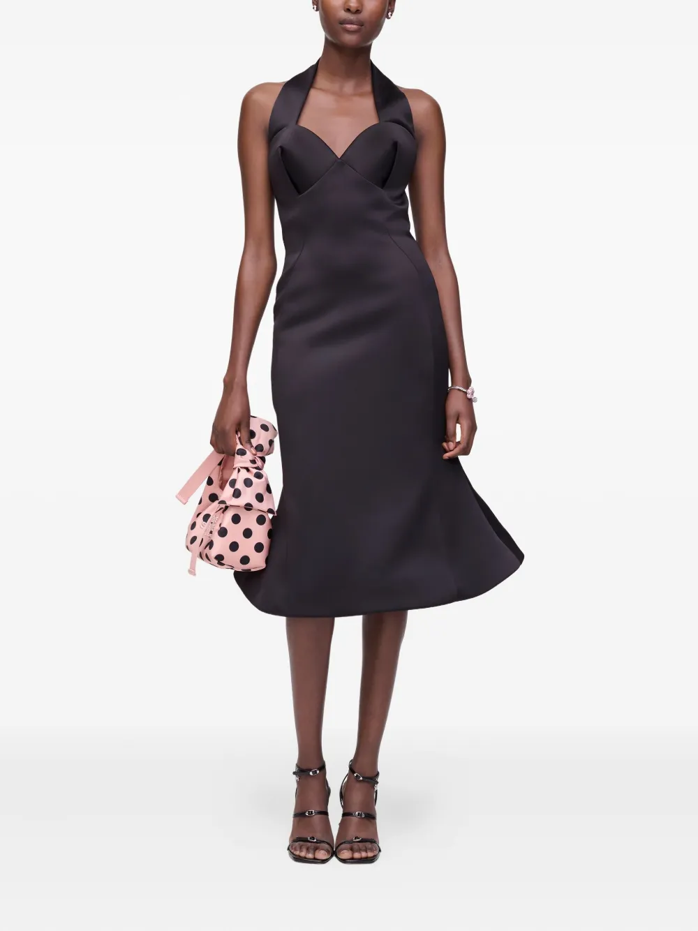 Marc Jacobs halterneck mermaid dress - Zwart