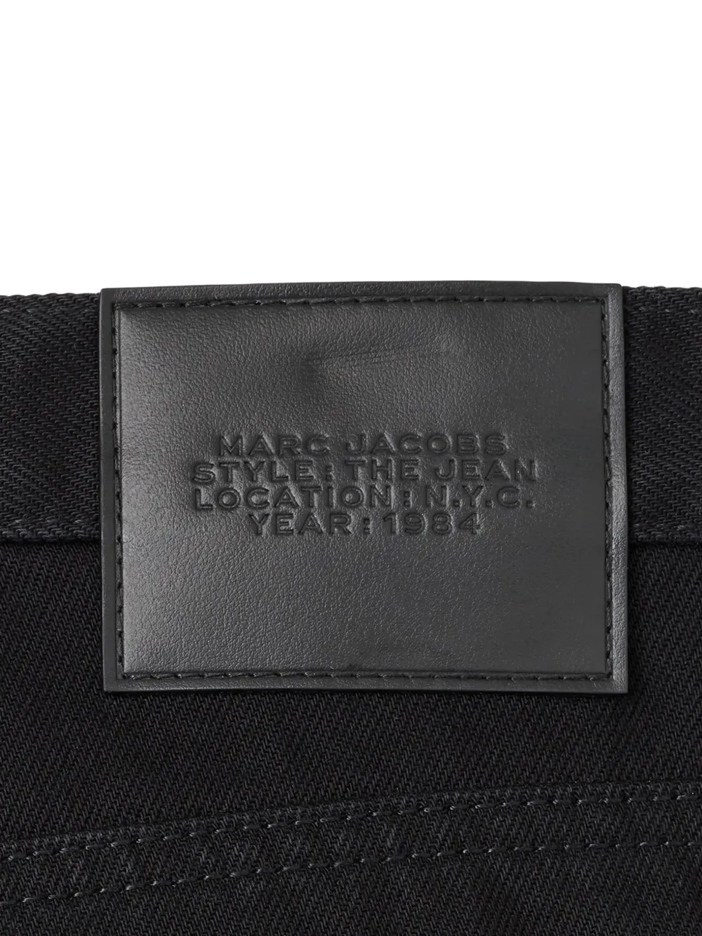 Marc Jacobs Katoenen jeans Zwart