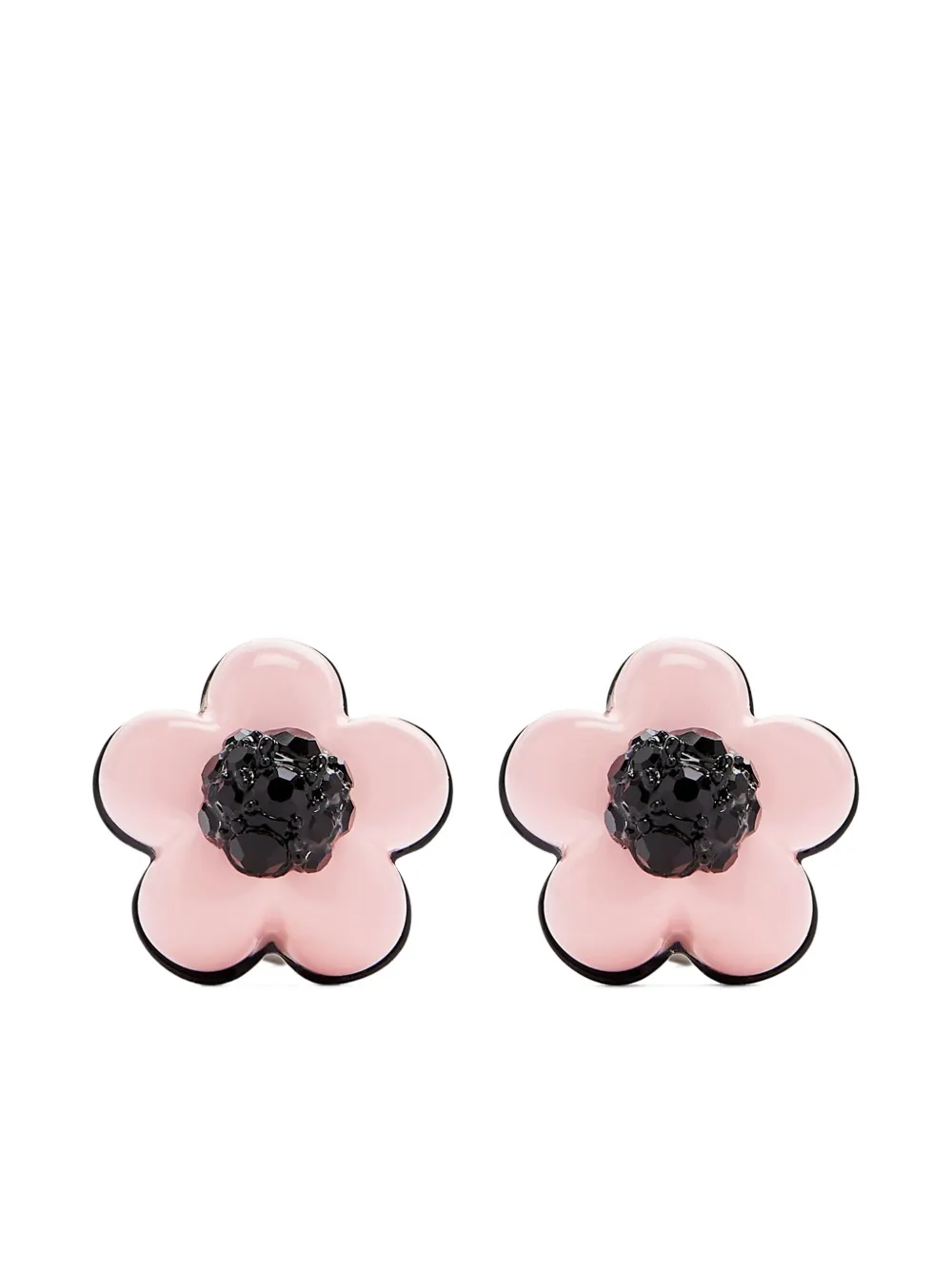 Marc Jacobs The Daisy Stud Earrings In Pink