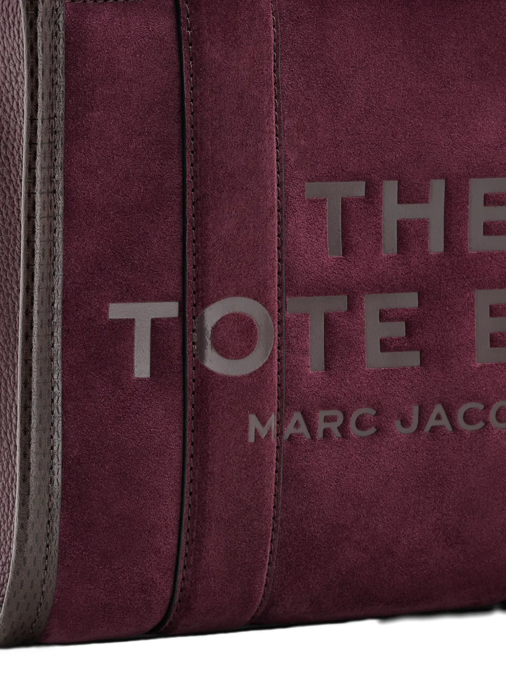 Marc Jacobs The Suede Small Tote Bag In Purple