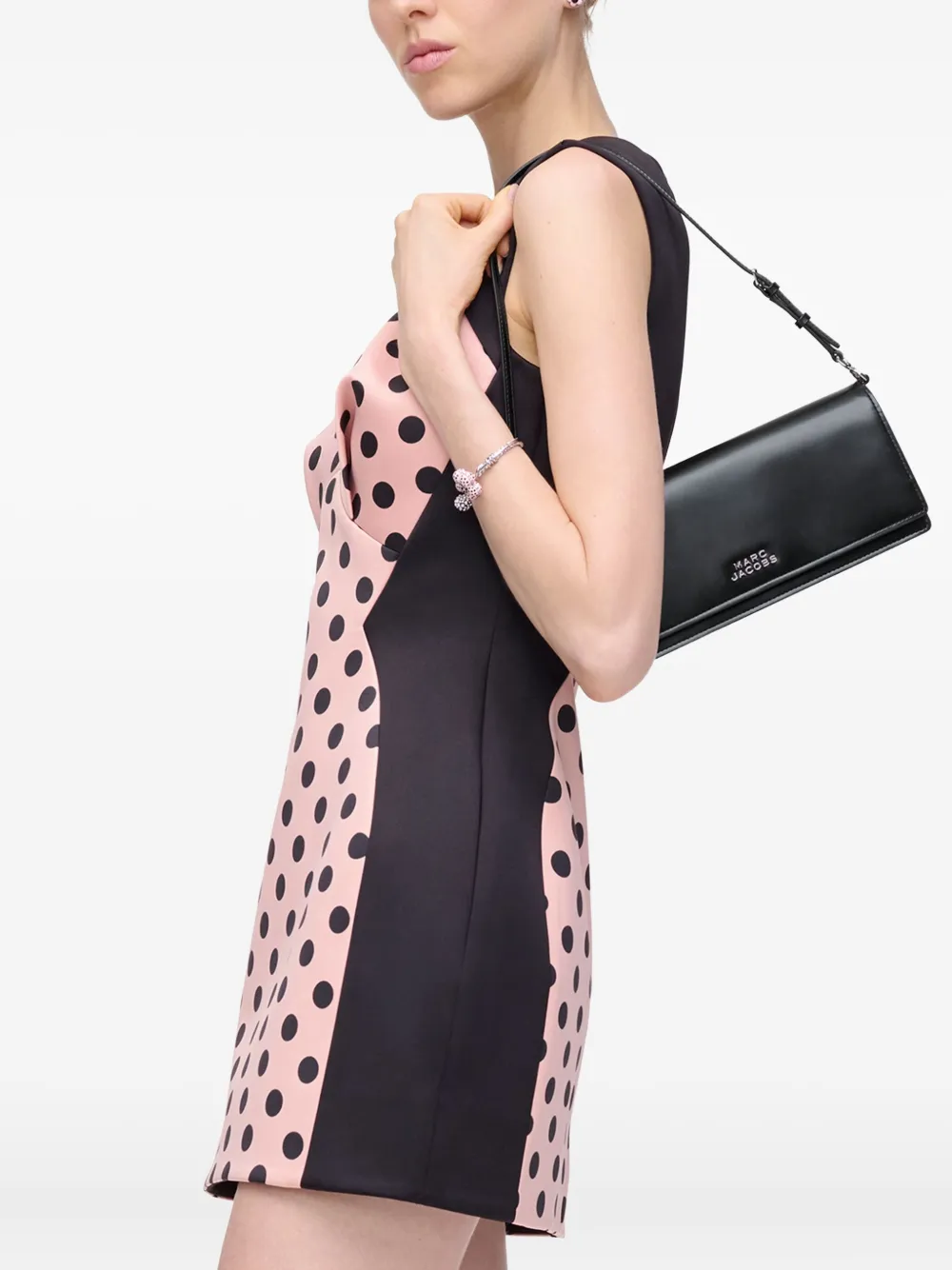 Marc Jacobs small The Mirror shoulder bag - Zwart