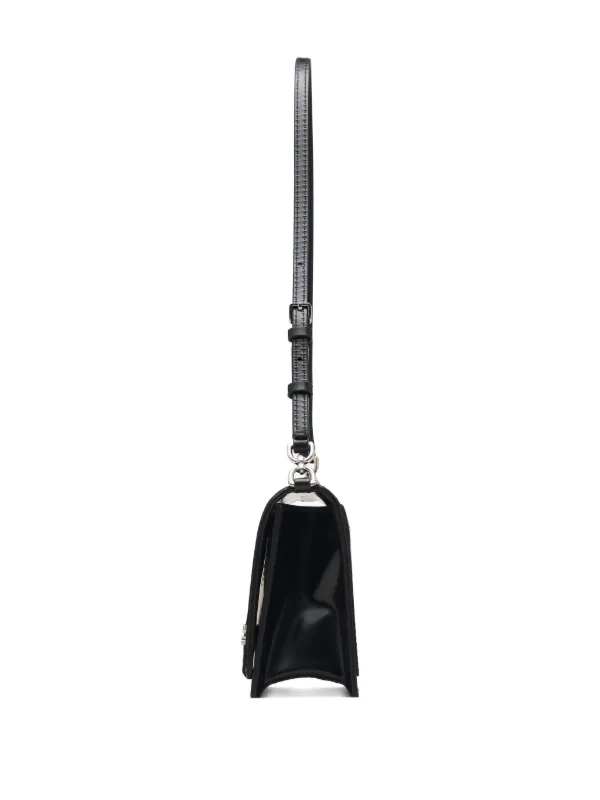 Marc Jacobs Small The Mirror Shoulder Bag | Black | FARFETCH