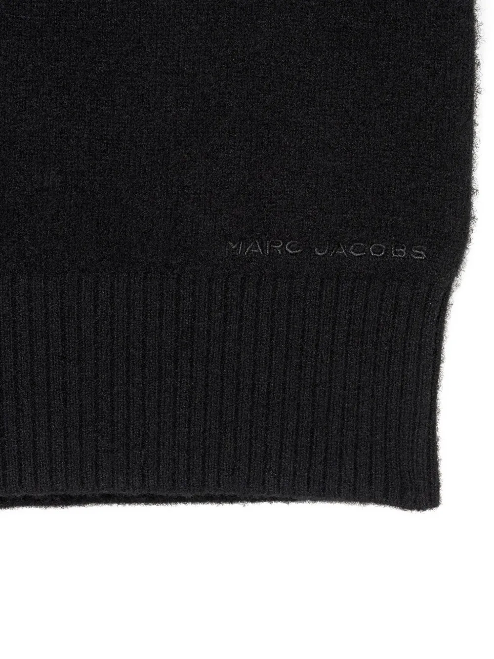Marc Jacobs Wollen top met contrasterende kraag Zwart