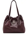 Marc Jacobs The Cristina chain-embellished drawstring tote bag - Red