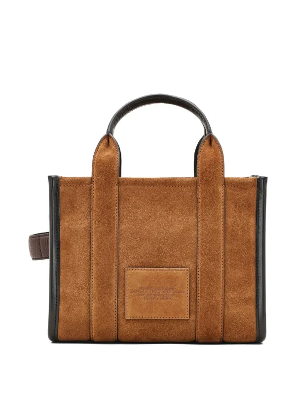 Marc Jacobs The Suede Small Tote Bag | Brown | FARFETCH