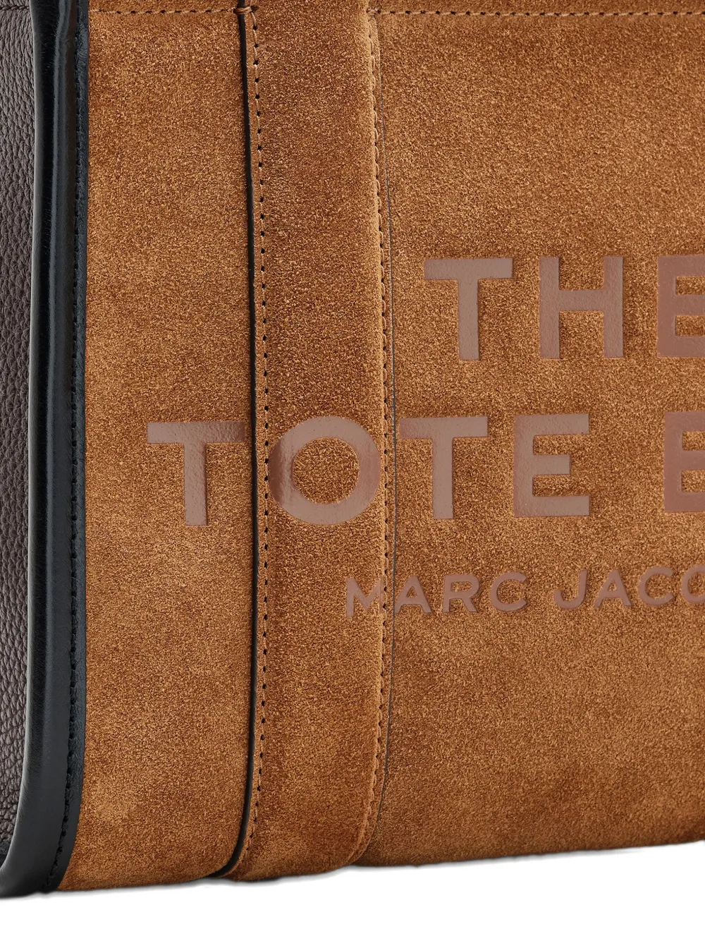 Marc Jacobs Kleine The Suède shopper Bruin
