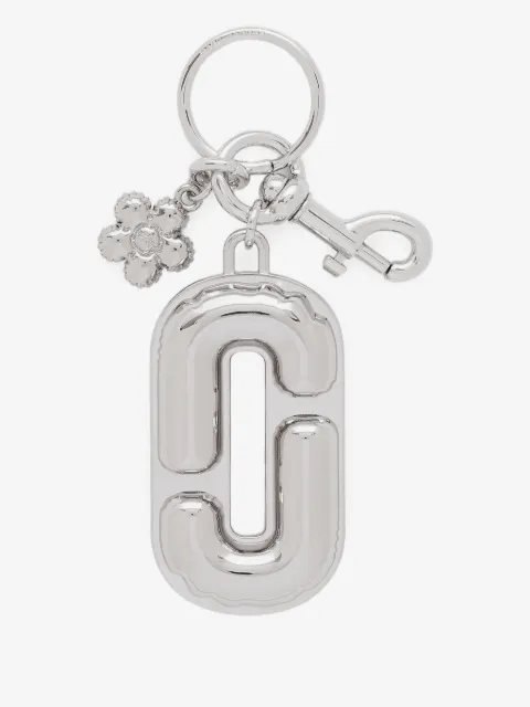 Marc Jacobs The J Marc balloon-shaped flower-embellished keyring