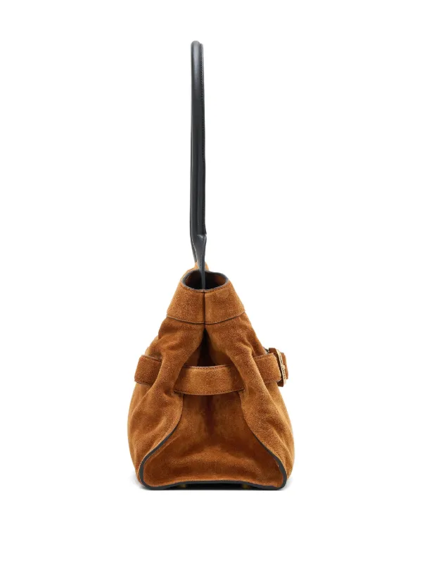 Marc Jacobs The Suede Dakota Satchel Bag | Brown | FARFETCH
