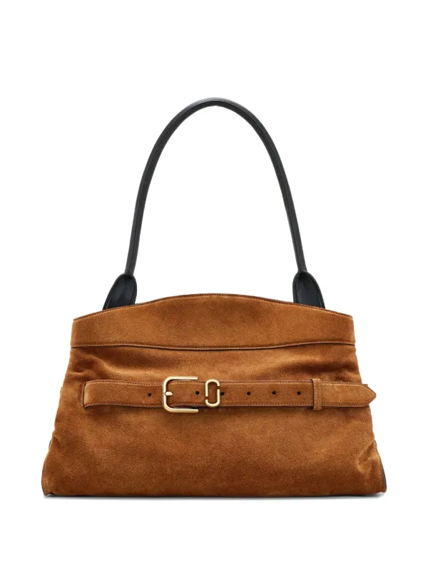 Marc Jacobs Large Dakota belt-buckle Suede Shoulder Bag Farfetch