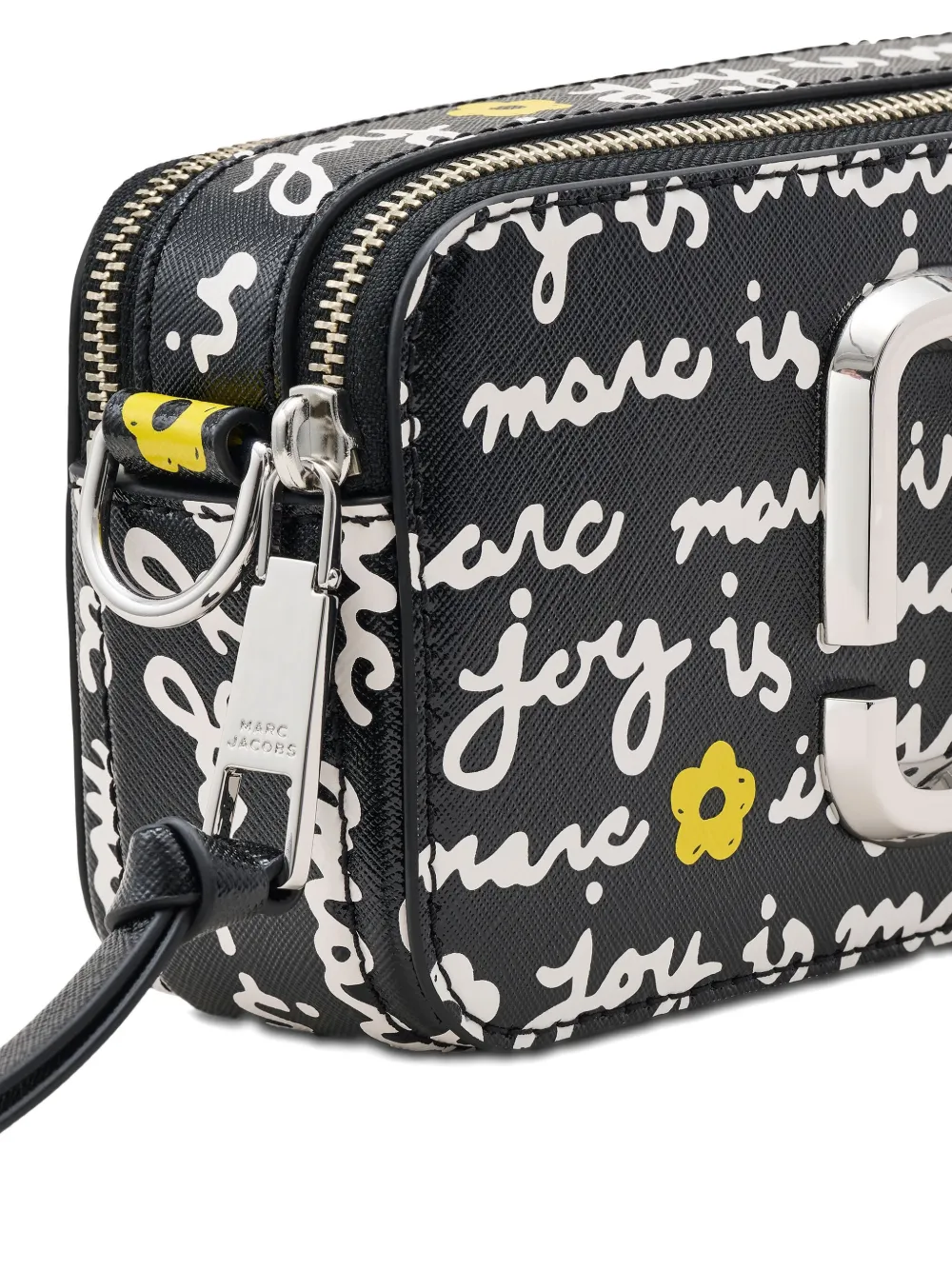 Marc Jacobs Then Joy Snapshot Mini Bag In Black