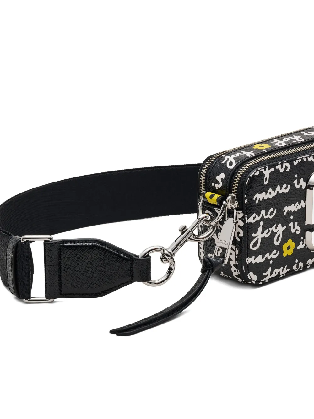 Marc Jacobs Then Joy Snapshot Mini Bag In Black