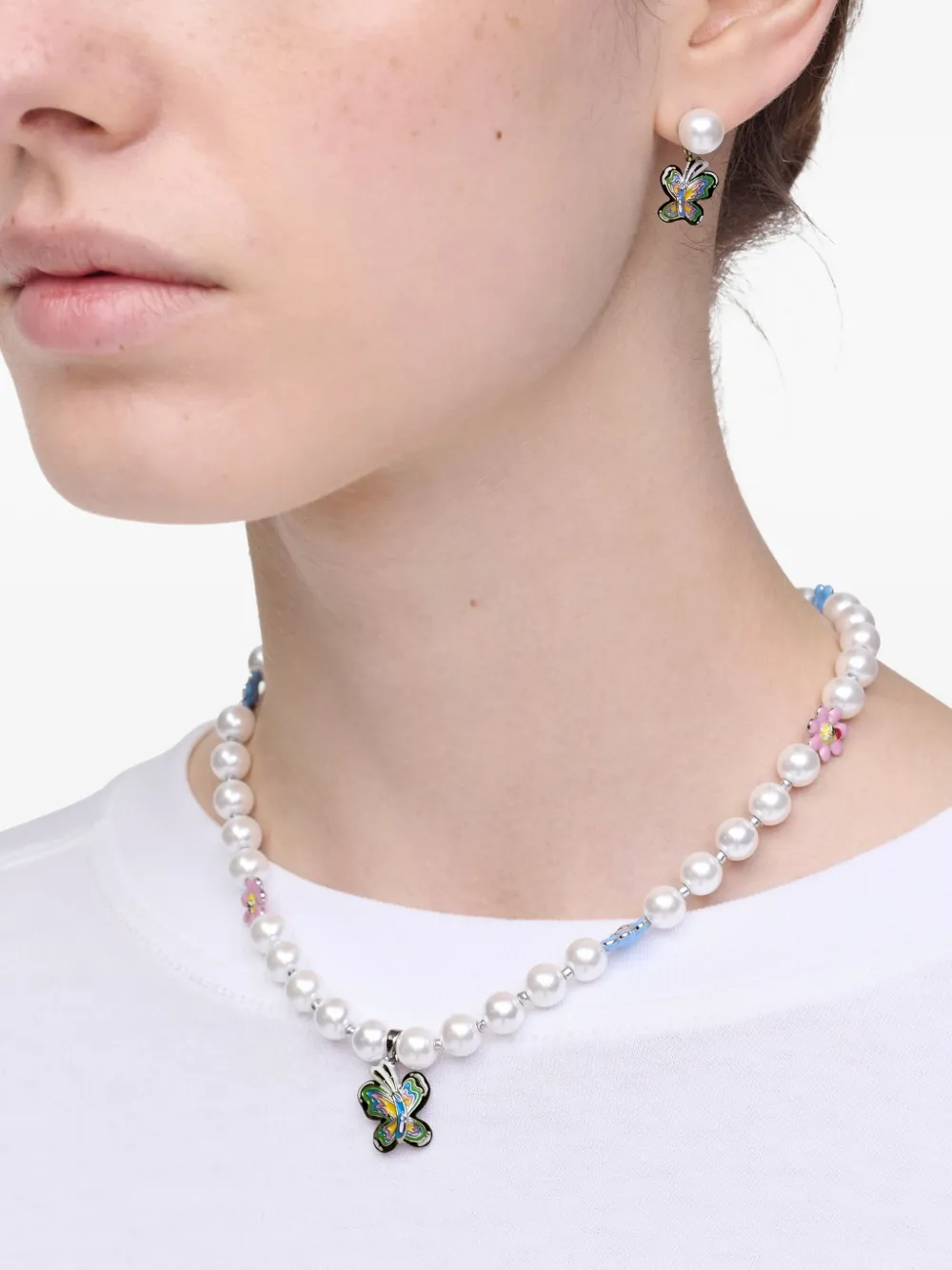 Marc Jacobs x Hattie Stewart oorbellen - Zilver