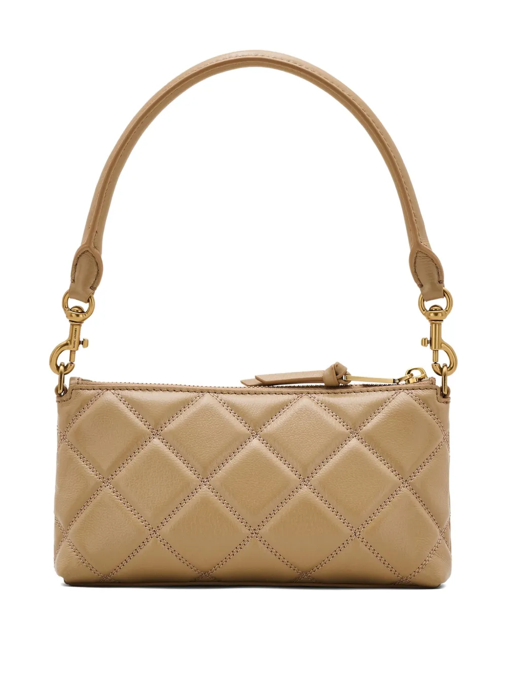 Marc Jacobs The Pochette gewatteerde schoudertas Beige