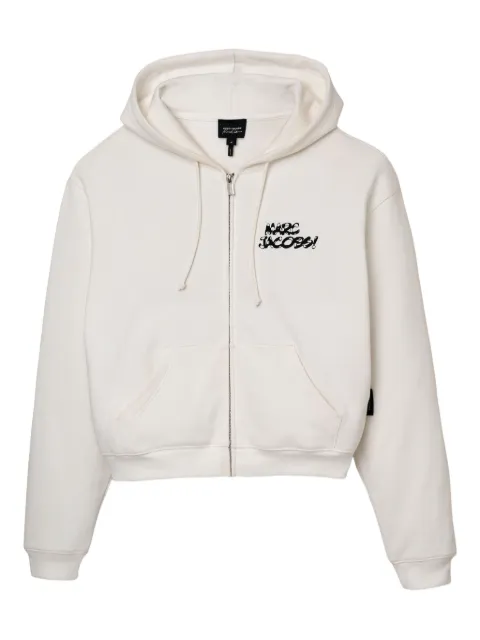 Marc Jacobs dice-print zip-up hoodie