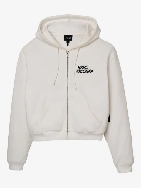 Marc Jacobs dice-print zip-up hoodie