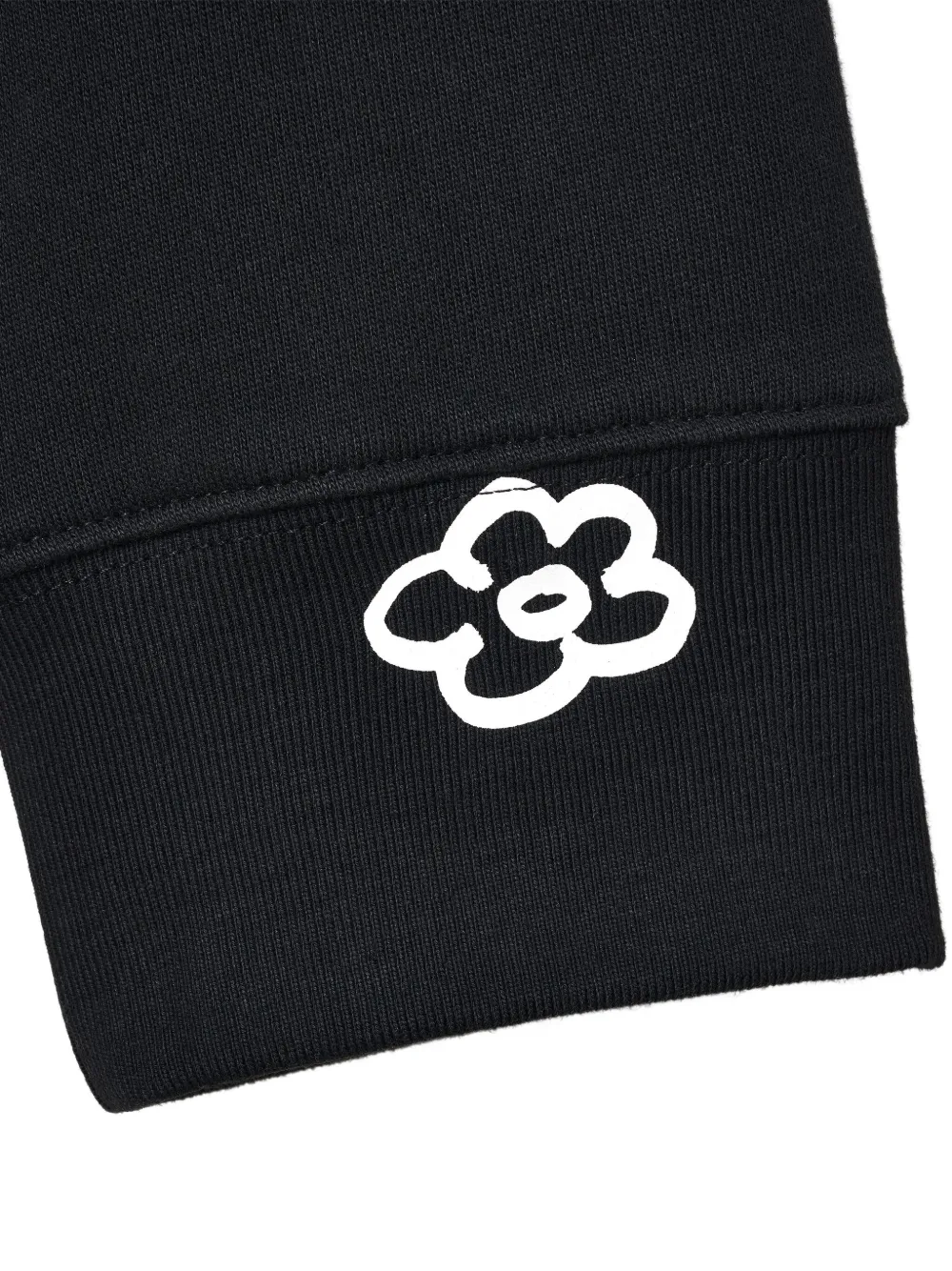 Marc Jacobs Flower-joy Hoodie In Black