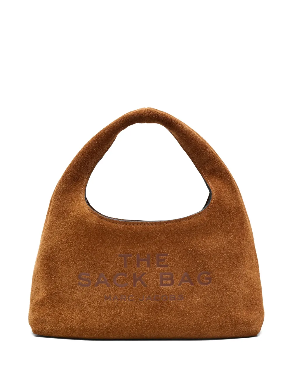 Marc Jacobs The Sack suède mini-tas Bruin