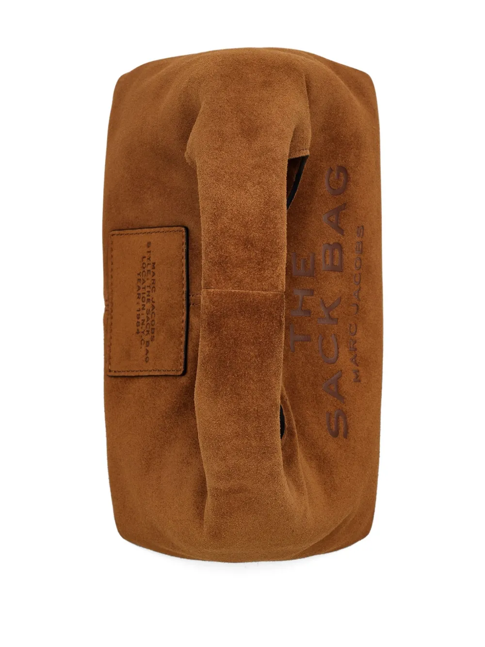 Marc Jacobs The Suede Mini Sack Bag In Brown