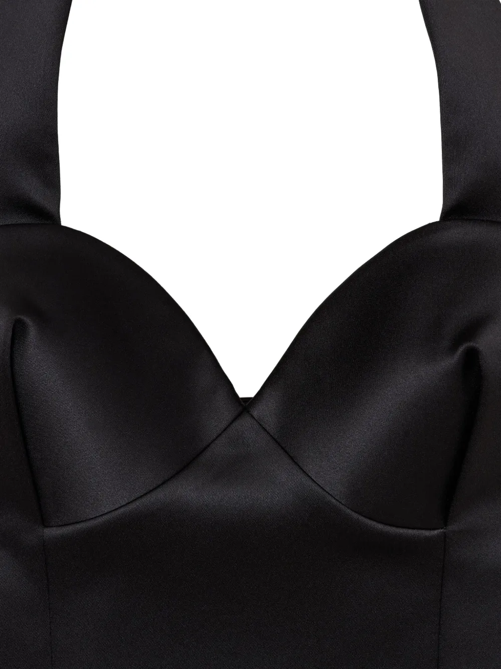 Marc Jacobs Bewerkte top met halternek Zwart