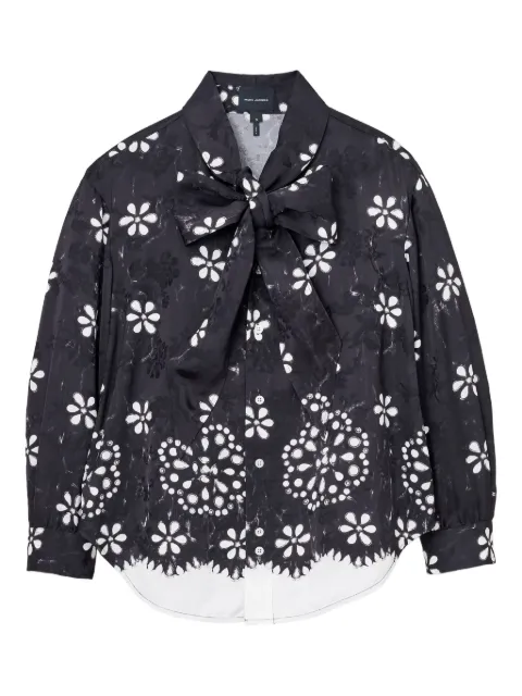 Marc Jacobs eyelet-bow blouse