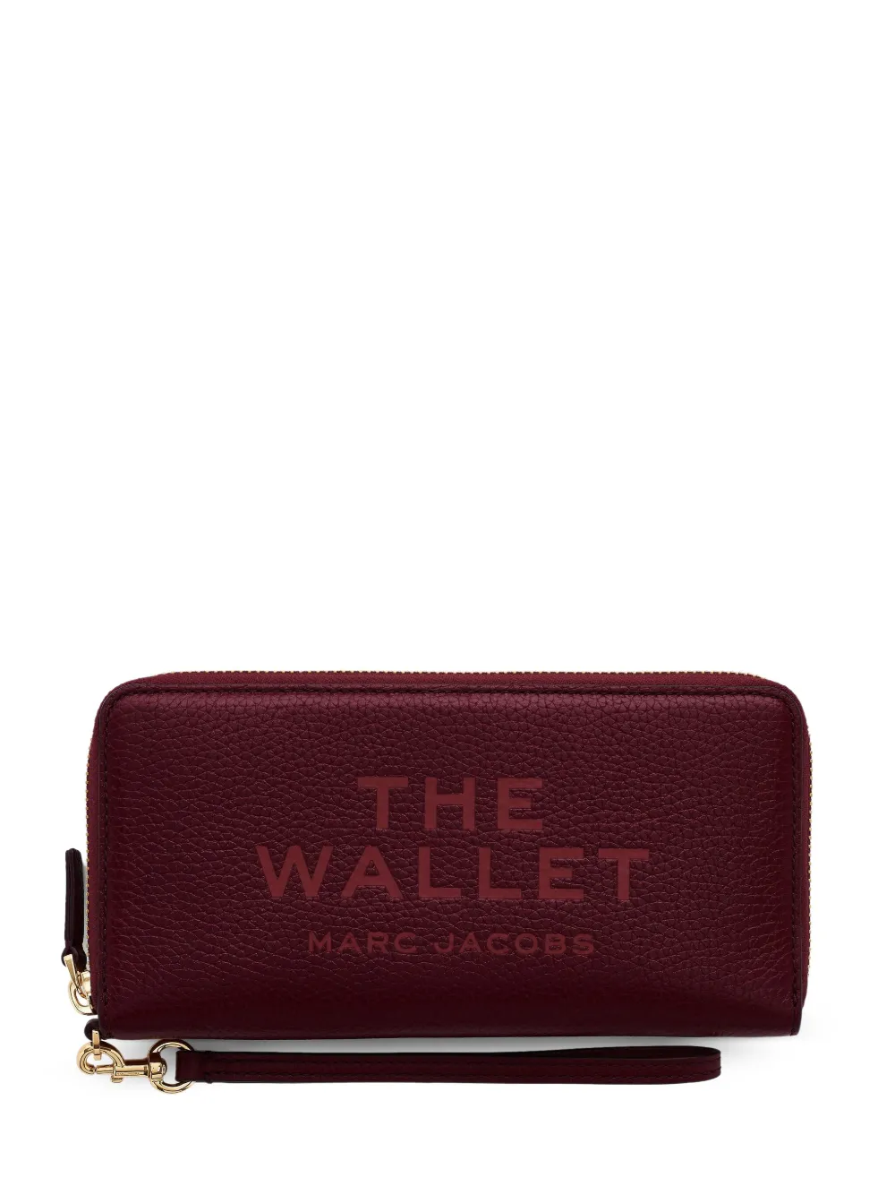 Marc Jacobs Leren portemonnee Rood