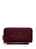 Marc Jacobs The Continental leather wallet - Red