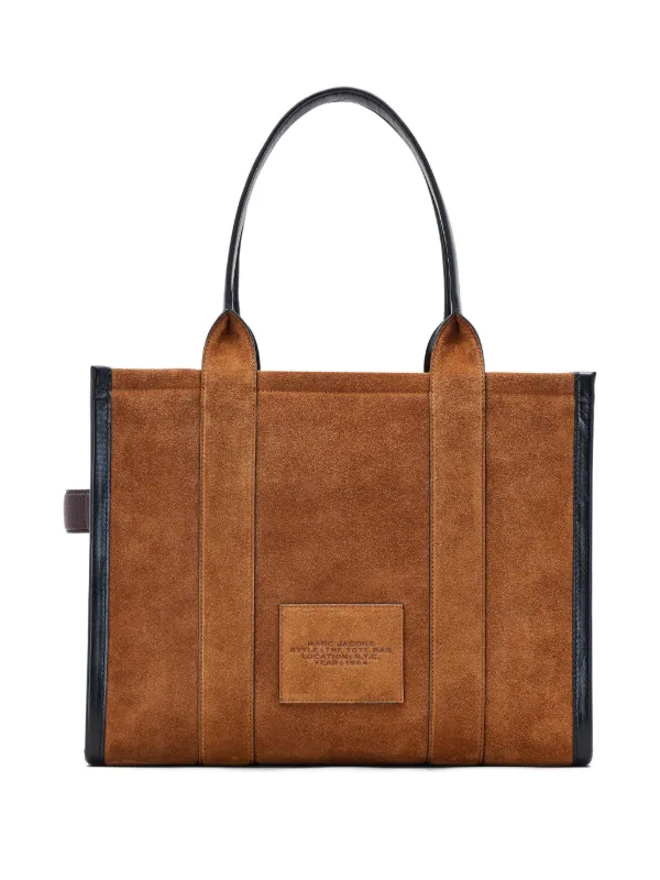 Marc Jacobs The Suede Large Tote Bag | Brown | FARFETCH