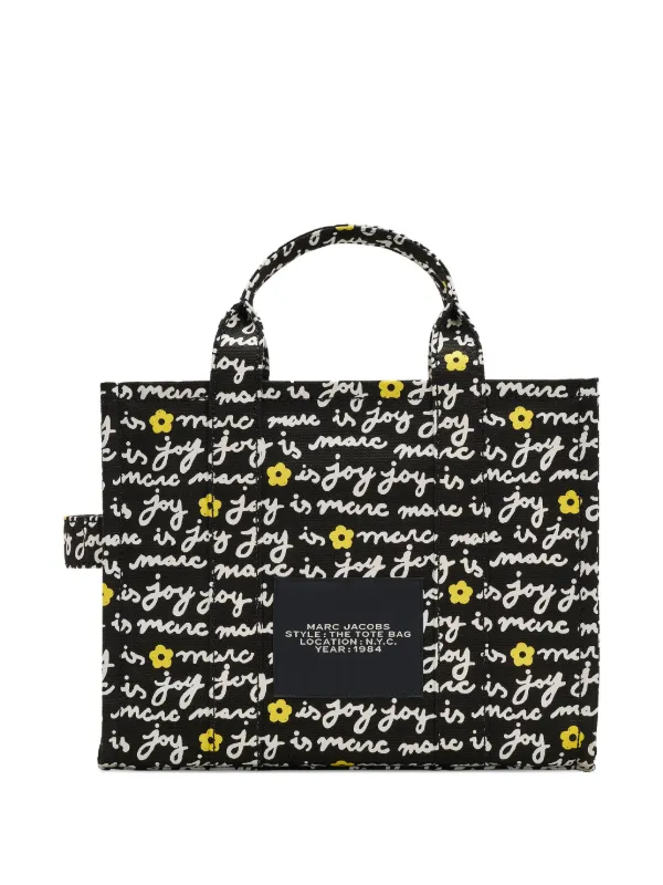 Marc Jacobs The Joy Canvas Medium Tote バッグ | ブラック | FARFETCH JP
