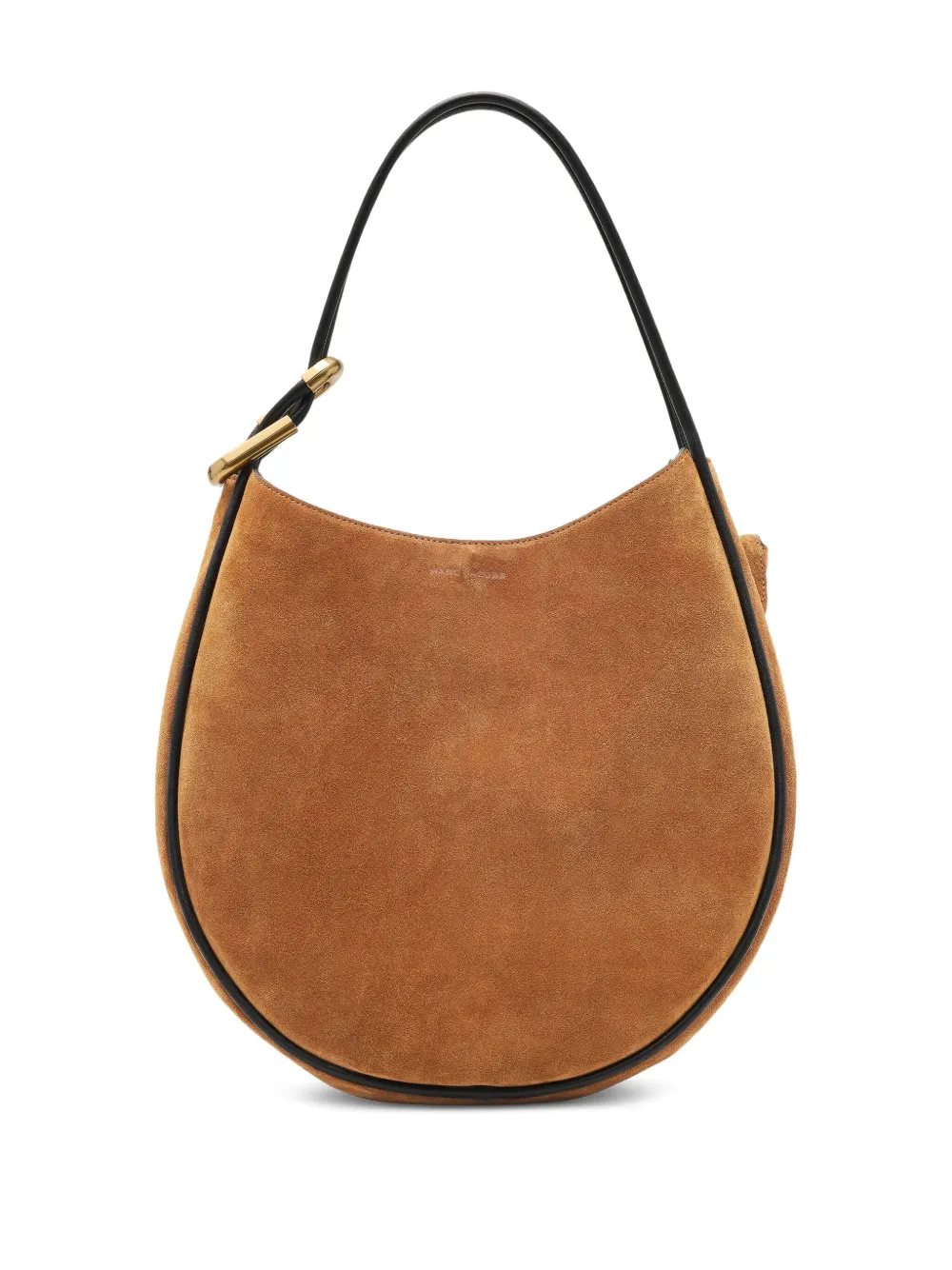 Marc Jacobs Medium Suede Shoulder Bag In Brown