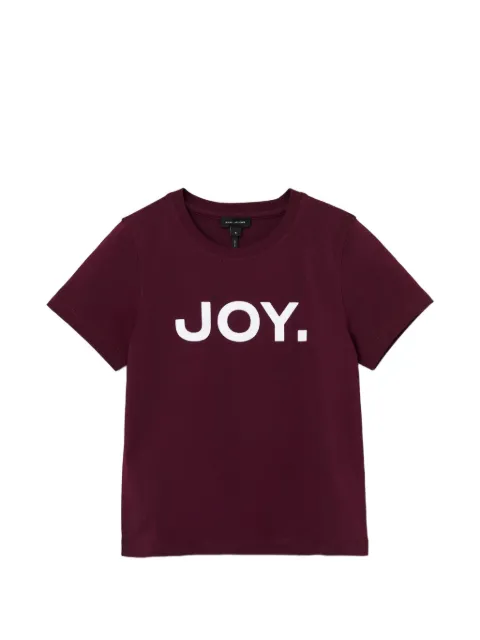 Marc Jacobs playera de algodón con alegría estampada